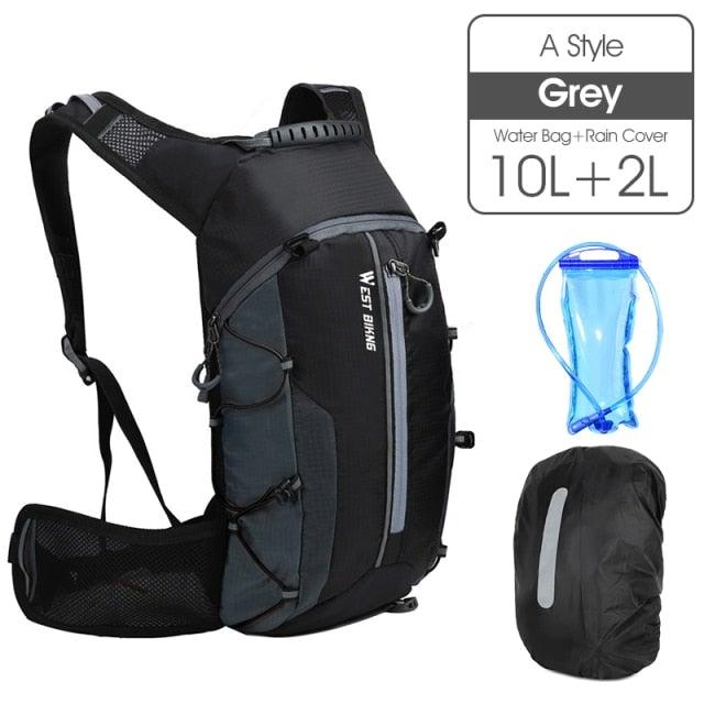 Bike Bags Portable Waterproof Backpack Cycling Water Bag Outdoor Sport Climbing Hiking Pouch Hydration Backpack Bike Backpack Mountain Biking Daypack Cycling Hiking Bicycle 10L - UrbanCycling.com