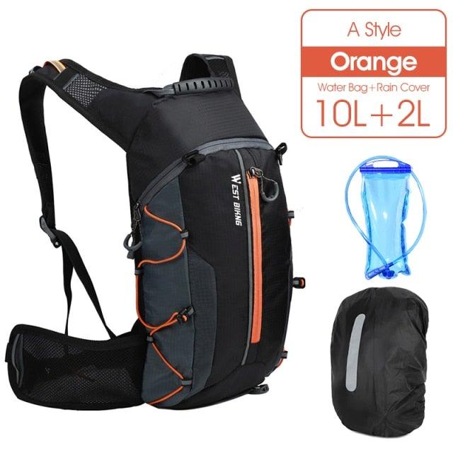 Bike Bags Portable Waterproof Backpack Cycling Water Bag Outdoor Sport Climbing Hiking Pouch Hydration Backpack Bike Backpack Mountain Biking Daypack Cycling Hiking Bicycle 10L - UrbanCycling.com