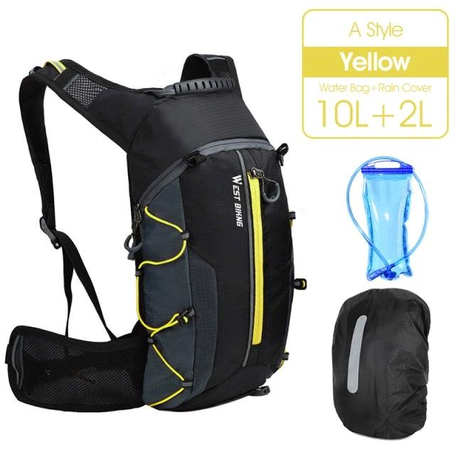 Bike Bags Portable Waterproof Backpack Cycling Water Bag Outdoor Sport Climbing Hiking Pouch Hydration Backpack Bike Backpack Mountain Biking Daypack Cycling Hiking Bicycle 10L - UrbanCycling.com