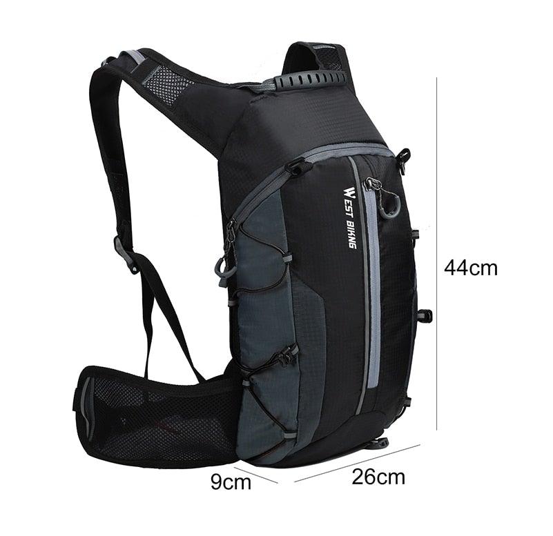 Bike Bags Portable Waterproof Backpack Cycling Water Bag Outdoor Sport Climbing Hiking Pouch Hydration Backpack Bike Backpack Mountain Biking Daypack Cycling Hiking Bicycle 10L - UrbanCycling.com