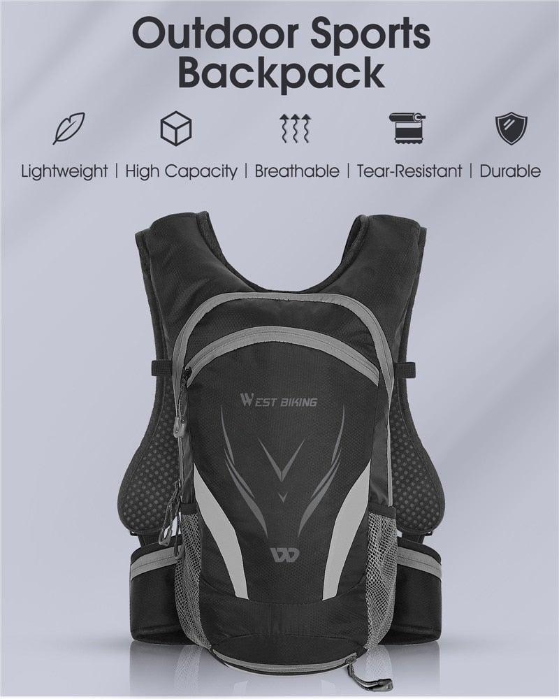 Bike Bags Portable Waterproof Backpack Cycling Water Bag Outdoor Sport Climbing Hiking Pouch Hydration Backpack Bike Backpack Mountain Biking Daypack Cycling Hiking Bicycle 10L - UrbanCycling.com