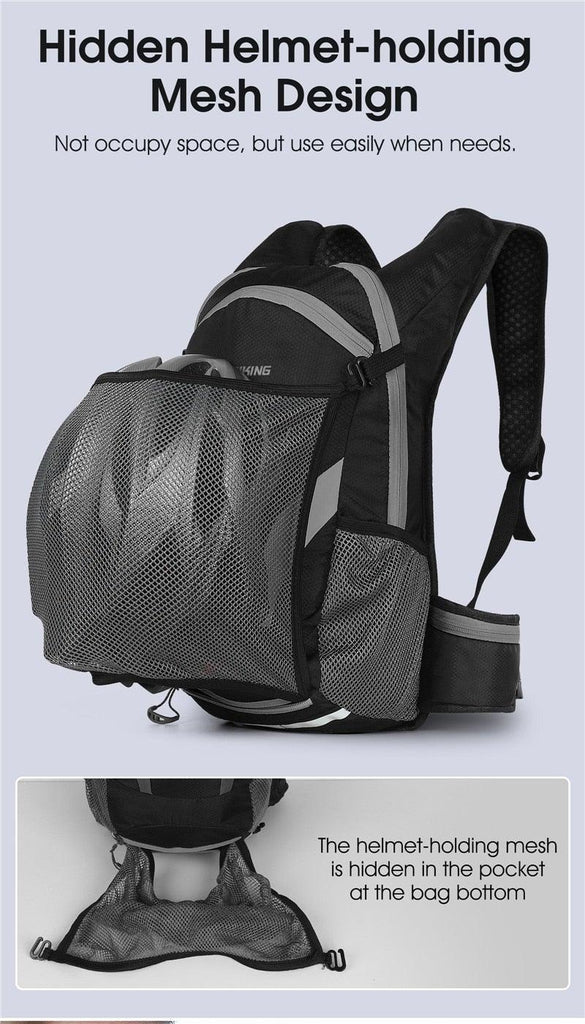 Bike Bags Portable Waterproof Backpack Cycling Water Bag Outdoor Sport Climbing Hiking Pouch Hydration Backpack Bike Backpack Mountain Biking Daypack Cycling Hiking Bicycle 10L - UrbanCycling.com
