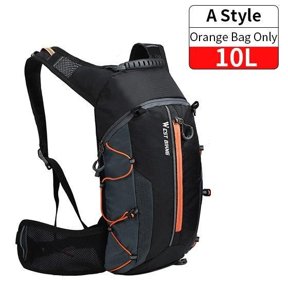 Bike Bags Portable Waterproof Backpack Cycling Water Bag Outdoor Sport Climbing Hiking Pouch Hydration Backpack Bike Backpack Mountain Biking Daypack Cycling Hiking Bicycle 10L - UrbanCycling.com