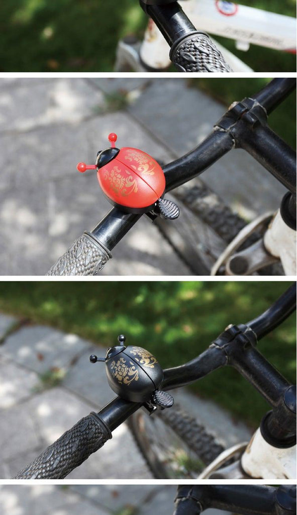 Bike Bells Alarm Horn Bicycle Ladybug Bell Ladybird Alarm Bell Ring Horns Bike Metal Handlebar Horn Cycling Safety Accessories Ladybug Cycling Ride Bike Ring Bell Bike Bells Suitable For Folding Bike Bicycle Horn Loud Sound - UrbanCycling.com