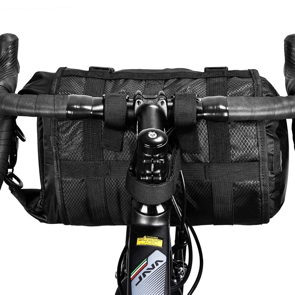Bike Front Tube Bag Waterproof Bicycle Handlebar Basket Pack Cycling Front Frame Bicycle Accessories Waterproof Handlebar Bags Bike packing Bags Front Packs For Road Bicycles Bike Packing Accessories - UrbanCycling.com