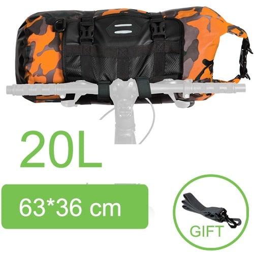 Bike Front Tube Bag Waterproof Bicycle Handlebar Basket Pack Cycling Front Frame Bicycle Accessories Waterproof Handlebar Bags Bike packing Bags Front Packs For Road Bicycles Bike Packing Accessories - UrbanCycling.com