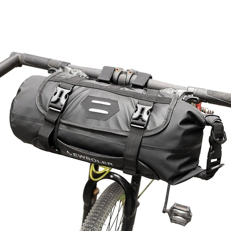 Bike Front Tube Bag Waterproof Bicycle Handlebar Basket Pack Cycling Front Frame Bicycle Accessories Waterproof Handlebar Bags Bike packing Bags Front Packs For Road Bicycles Bike Packing Accessories - UrbanCycling.com