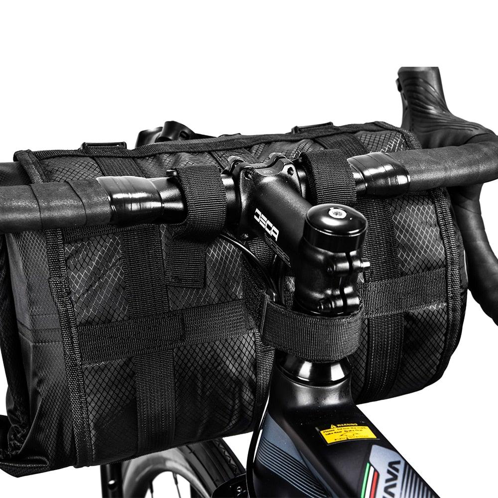 Bike Front Tube Bag Waterproof Bicycle Handlebar Basket Pack Cycling Front Frame Bicycle Accessories Waterproof Handlebar Bags Bike packing Bags Front Packs For Road Bicycles Bike Packing Accessories - UrbanCycling.com