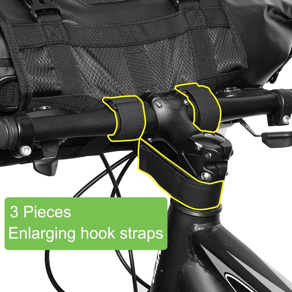 Bike Front Tube Bag Waterproof Bicycle Handlebar Basket Pack Cycling Front Frame Bicycle Accessories Waterproof Handlebar Bags Bike packing Bags Front Packs For Road Bicycles Bike Packing Accessories - UrbanCycling.com