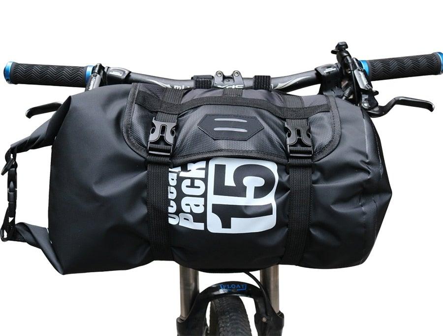 Bike Front Tube Bag Waterproof Bicycle Handlebar Basket Pack Cycling Front Frame Bicycle Accessories Waterproof Handlebar Bags Bike packing Bags Front Packs For Road Bicycles Bike Packing Accessories - UrbanCycling.com