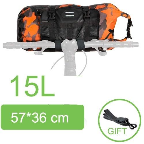 Bike Front Tube Bag Waterproof Bicycle Handlebar Basket Pack Cycling Front Frame Bicycle Accessories Waterproof Handlebar Bags Bike packing Bags Front Packs For Road Bicycles Bike Packing Accessories - UrbanCycling.com