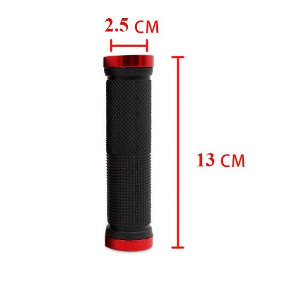 Bike Handlebar Cover Grips Anti - Slip Mountain Road Cycling Bike Bicycle Smooth Soft Rubber Handle Grip Lock Bar Non - Slip - Rubber Bicycle Handle Grip With Aluminum Lock Rubber Comfortable Bike Grips - UrbanCycling.com