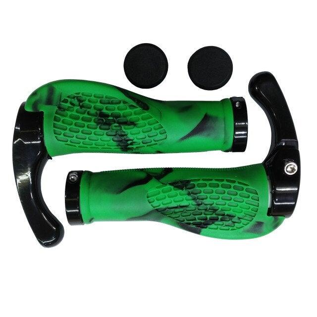 Bike Handlebar Ergonomics Bicycle Grips Bar Ends Plugs Grips Comfortable Bike Handle Grips Ergonomic Bike Grips Shock Absorption Mountain Bike Grips Non - Slip Bicycle Grips Aluminum Alloy Rings For Bicycle - UrbanCycling.com