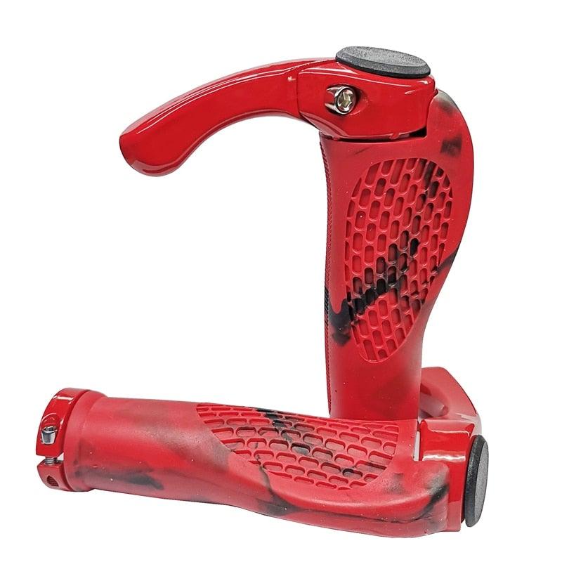 Bike Handlebar Ergonomics Bicycle Grips Bar Ends Plugs Grips Comfortable Bike Handle Grips Ergonomic Bike Grips Shock Absorption Mountain Bike Grips Non - Slip Bicycle Grips Aluminum Alloy Rings For Bicycle - UrbanCycling.com