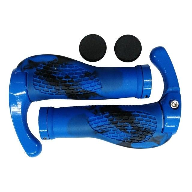 Bike Handlebar Ergonomics Bicycle Grips Bar Ends Plugs Grips Comfortable Bike Handle Grips Ergonomic Bike Grips Shock Absorption Mountain Bike Grips Non - Slip Bicycle Grips Aluminum Alloy Rings For Bicycle - UrbanCycling.com