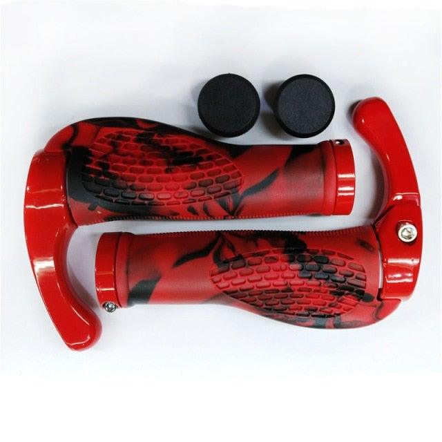 Bike Handlebar Ergonomics Bicycle Grips Bar Ends Plugs Grips Comfortable Bike Handle Grips Ergonomic Bike Grips Shock Absorption Mountain Bike Grips Non - Slip Bicycle Grips Aluminum Alloy Rings For Bicycle - UrbanCycling.com