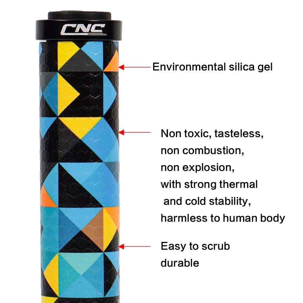 Bike Handlebar Grips Lock On Bicycle Grips MTB Gel Silicone Mountain Bike Cycling Handle Bar Grips Non - slip Lock - on Bicycle Hand Bike Grips For Mountain Bike Scooter - UrbanCycling.com