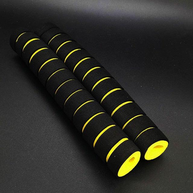 Bike Long Length Bike Racing Bicycle Handle Bar Foam Sponge Grip Cover Non - slip Soft Handlebar Bike Bar Grips Foam Single Bicycle Handle Bar Soft Comfortable Non - Slip Bike Handle Grips For Mountain 12/22cm - UrbanCycling.com