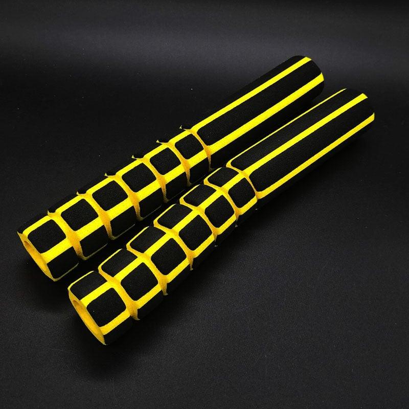 Bike Long Length Bike Racing Bicycle Handle Bar Foam Sponge Grip Cover Non - slip Soft Handlebar Bike Bar Grips Foam Single Bicycle Handle Bar Soft Comfortable Non - Slip Bike Handle Grips For Mountain 12/22cm - UrbanCycling.com