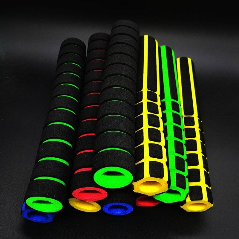 Bike Long Length Bike Racing Bicycle Handle Bar Foam Sponge Grip Cover Non - slip Soft Handlebar Bike Bar Grips Foam Single Bicycle Handle Bar Soft Comfortable Non - Slip Bike Handle Grips For Mountain 12/22cm - UrbanCycling.com