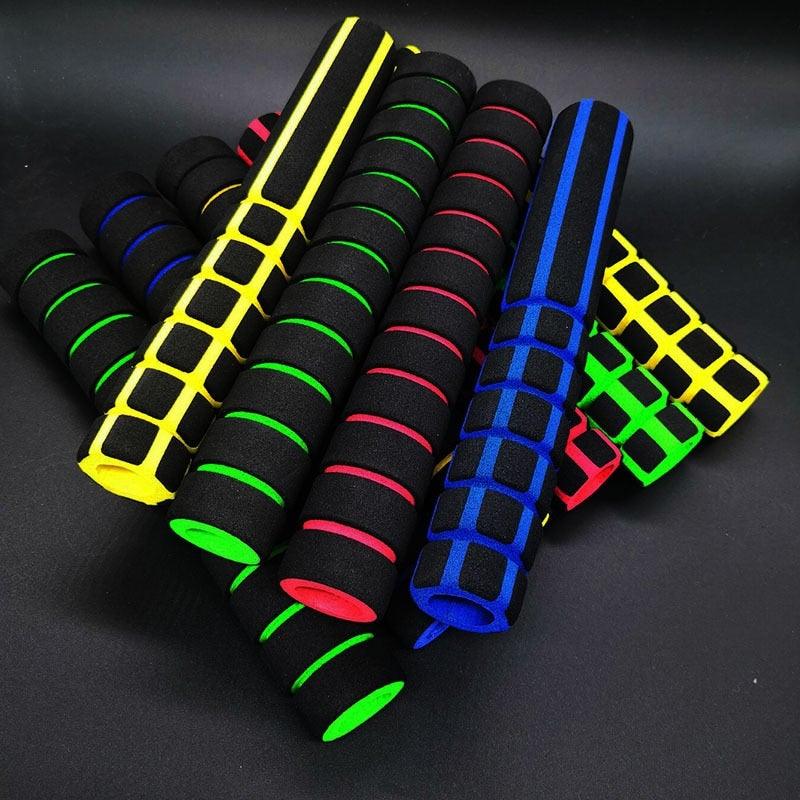 Bike Long Length Bike Racing Bicycle Handle Bar Foam Sponge Grip Cover Non - slip Soft Handlebar Bike Bar Grips Foam Single Bicycle Handle Bar Soft Comfortable Non - Slip Bike Handle Grips For Mountain 12/22cm - UrbanCycling.com