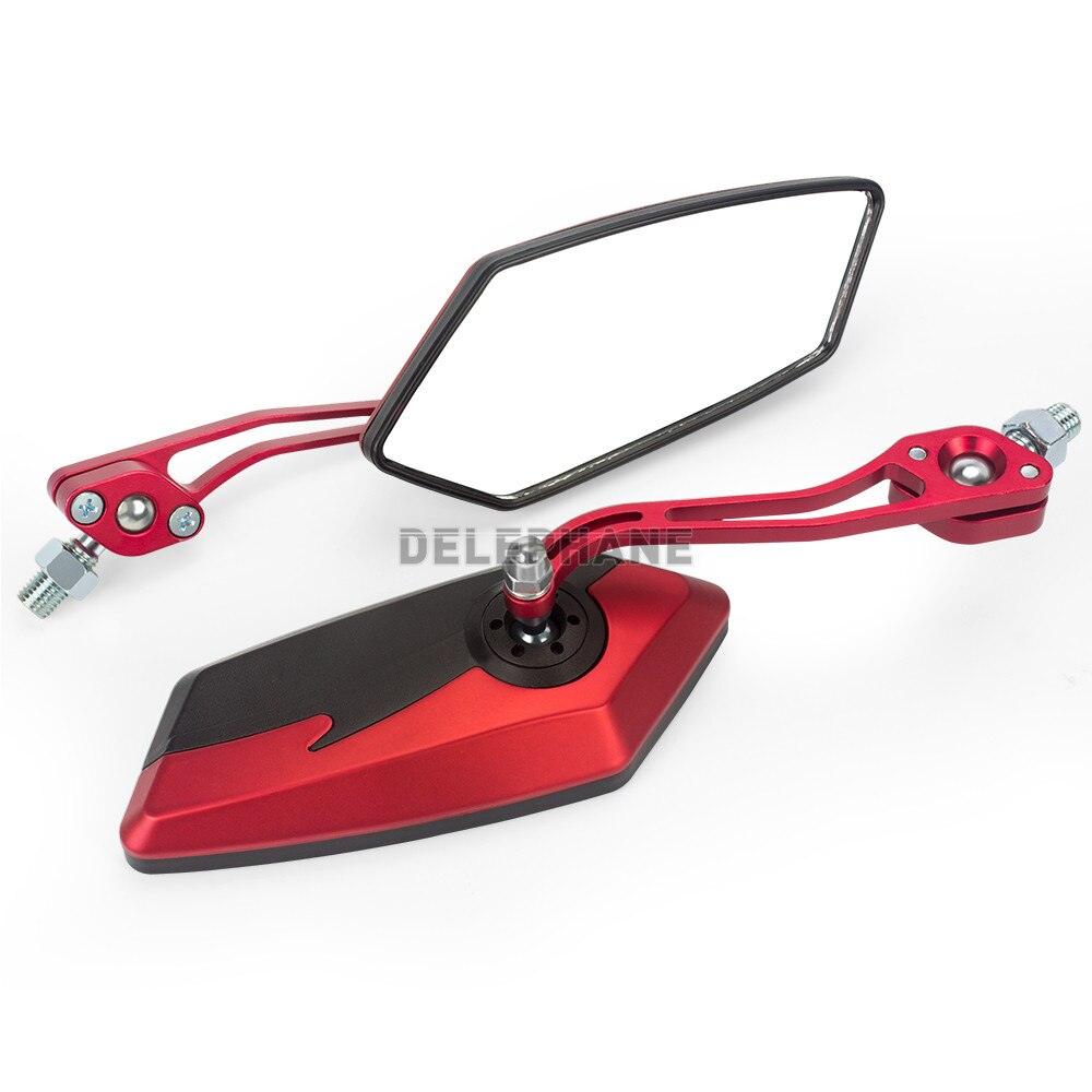 Bike Mirrors HD Blast Resistant Glass Lens Handlebar Mountain Bike Mirrors Adjustable Rotatable Bicycle Rearview Mirrors New Scratch Resistant Convex Lens Universal Adjustable Rotatable Handlebar Glass Lens For Road Mountain - UrbanCycling.com