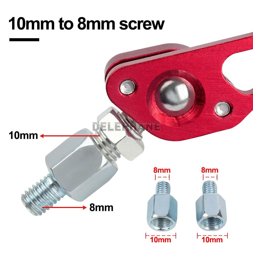 Bike Mirrors HD Blast Resistant Glass Lens Handlebar Mountain Bike Mirrors Adjustable Rotatable Bicycle Rearview Mirrors New Scratch Resistant Convex Lens Universal Adjustable Rotatable Handlebar Glass Lens For Road Mountain - UrbanCycling.com