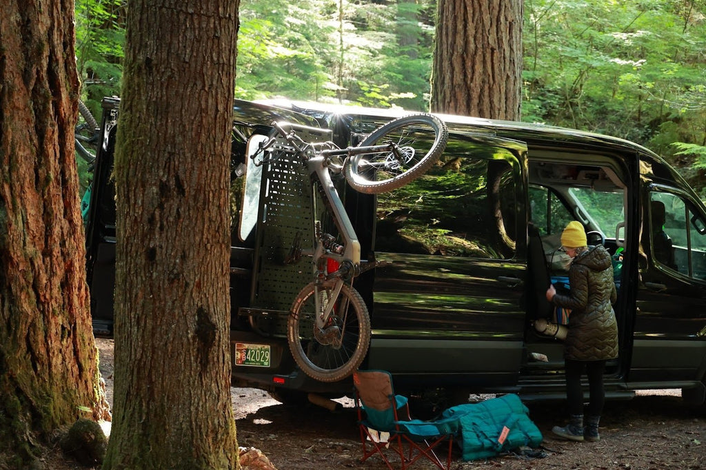 Bike Rack Kit for Van Cargo Molle Panel Lolo Racks Rad Lad - UrbanCycling.com