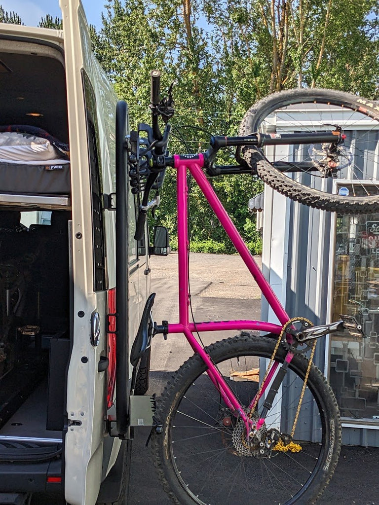 Bike Rack Kit for Van Cargo Molle Panel Lolo Racks Rad Lad - UrbanCycling.com