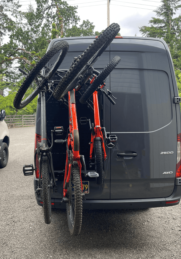 Bike Rack Kit for Van Cargo Molle Panel Lolo Racks Rad Lad - UrbanCycling.com