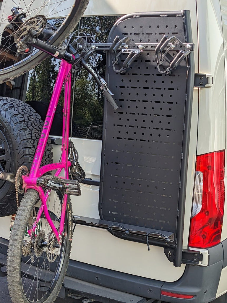 Bike Rack Kit for Van Cargo Molle Panel Lolo Racks Rad Lad - UrbanCycling.com