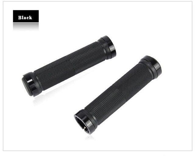 Bike Road Cycling Bicycle Handlebar Cover Grips Soft Rubber Anti - Slip Bike Handle Grip Lock Bar Non - Slip - Rubber Bicycle Handle Grip With Aluminum Lock Bike Grip For Scooter Cruiser Tricycle Wheel Chair Mountain Road Urban Foldable Bike - UrbanCycling.com