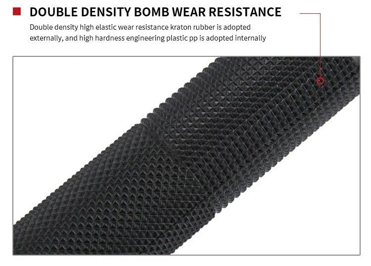 Bike Road Cycling Bicycle Handlebar Cover Grips Soft Rubber Anti - Slip Bike Handle Grip Lock Bar Non - Slip - Rubber Bicycle Handle Grip With Aluminum Lock Bike Grip For Scooter Cruiser Tricycle Wheel Chair Mountain Road Urban Foldable Bike - UrbanCycling.com