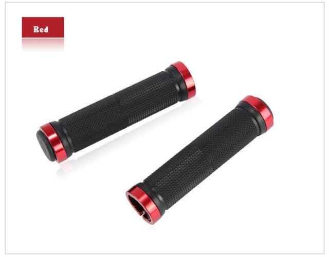 Bike Road Cycling Bicycle Handlebar Cover Grips Soft Rubber Anti - Slip Bike Handle Grip Lock Bar Non - Slip - Rubber Bicycle Handle Grip With Aluminum Lock Bike Grip For Scooter Cruiser Tricycle Wheel Chair Mountain Road Urban Foldable Bike - UrbanCycling.com