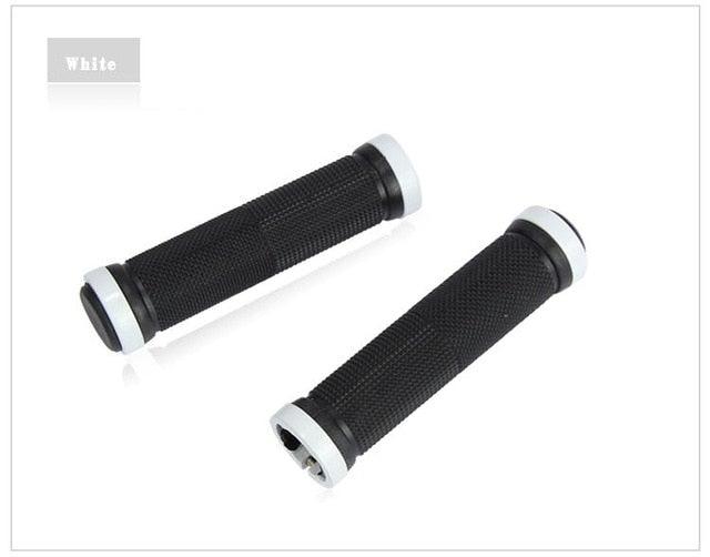 Bike Road Cycling Bicycle Handlebar Cover Grips Soft Rubber Anti - Slip Bike Handle Grip Lock Bar Non - Slip - Rubber Bicycle Handle Grip With Aluminum Lock Bike Grip For Scooter Cruiser Tricycle Wheel Chair Mountain Road Urban Foldable Bike - UrbanCycling.com