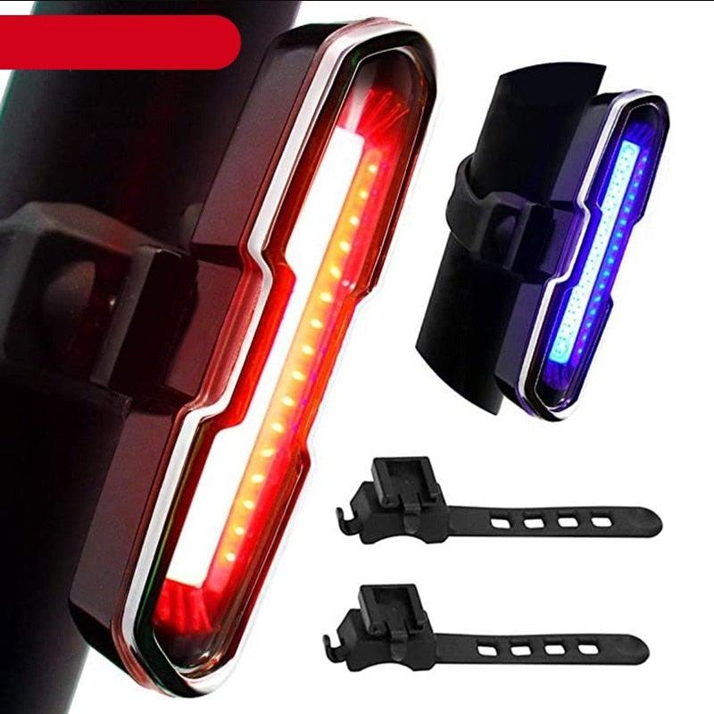 Bike Tail Light Ultra Bright USB Rechargeable LED Bicycle Rear Light 5 Light Mode Headlights High Visibility Bike Rear Light USB Rechargeable LED Bicycle Tail Light Waterproof Cycling Safety Flashlight With Multiple Modes - UrbanCycling.com