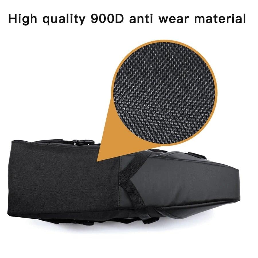 Black Bike Bag Bicycle Bag Cycle Cycling Bike Seat Bag Bags Accessories Waterproof Bike Packing Bags Large Bike Bags Fully Waterproof Bike Bag Under Seat Roll Up Cycling Rear Tail Pack - UrbanCycling.com