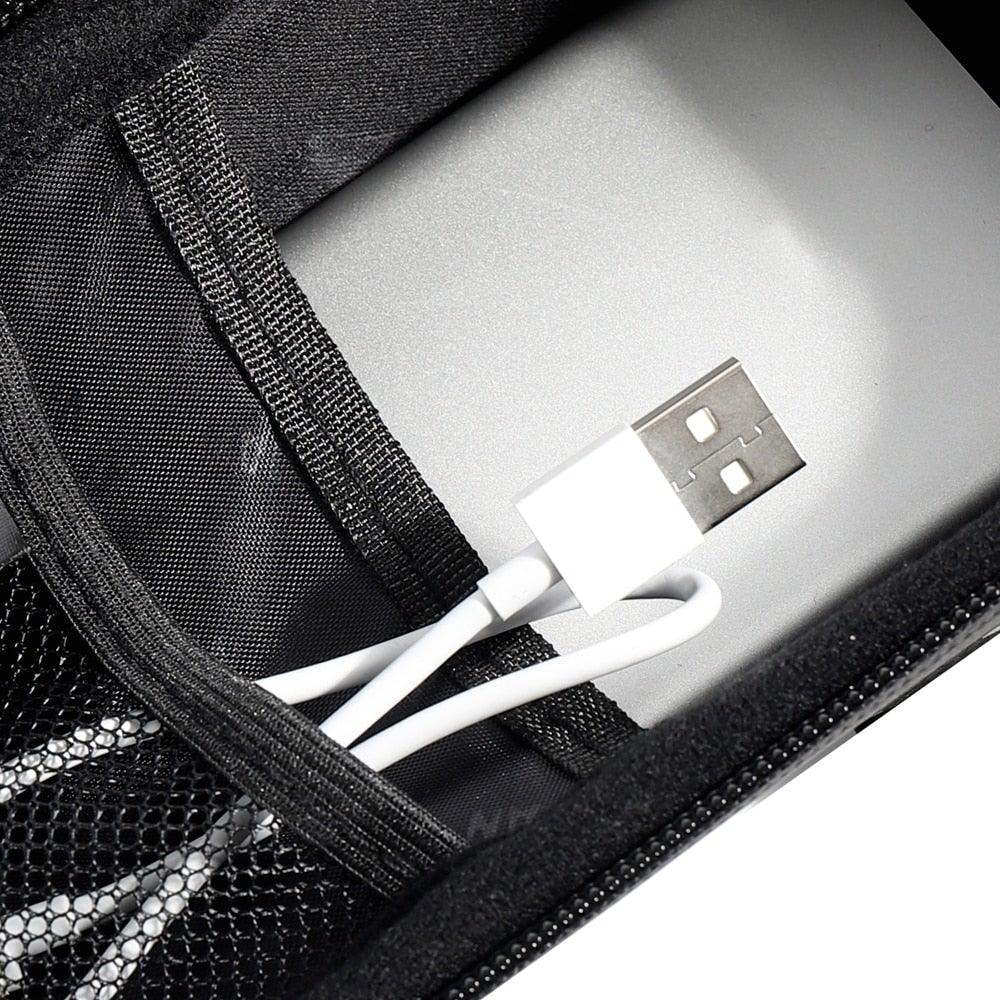 Black Bike Bag Frame Front Top Tube Cycling Bag Waterproof Phone Case Touchscreen Bag Pack Bicycle Accessories Bike Bicycle Bag Waterproof Bike Phone Mount Bag Front Frame Top Tube Handlebar Bag Touch Screen Holder Case For Cell Phones 6.6in - UrbanCycling.com