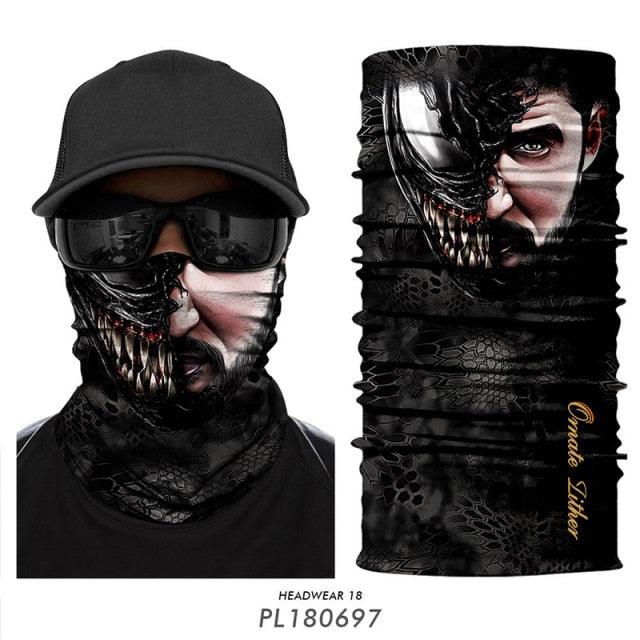 Breathable Mask Bandana Neck Gaiter Cycling Face Mask Hiking Scarves Headband Summer Balaclava Neck Gaiter Tubular Buff Bandana Scarf Headgear Bicycle Half Mask Face Cover Venom Headband Summer Men Beanie Hat Windproof Head Scarves Neck - UrbanCycling.com