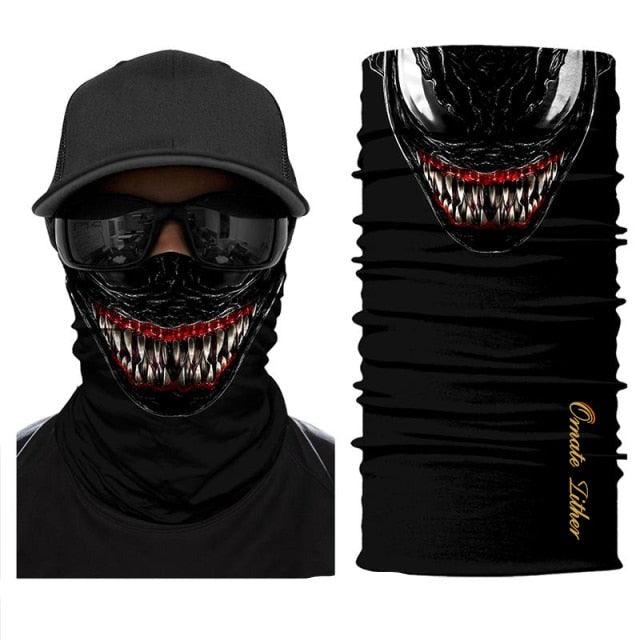 Breathable Mask Bandana Neck Gaiter Cycling Face Mask Hiking Scarves Headband Summer Balaclava Neck Gaiter Tubular Buff Bandana Scarf Headgear Bicycle Half Mask Face Cover Venom Headband Summer Men Beanie Hat Windproof Head Scarves Neck - UrbanCycling.com