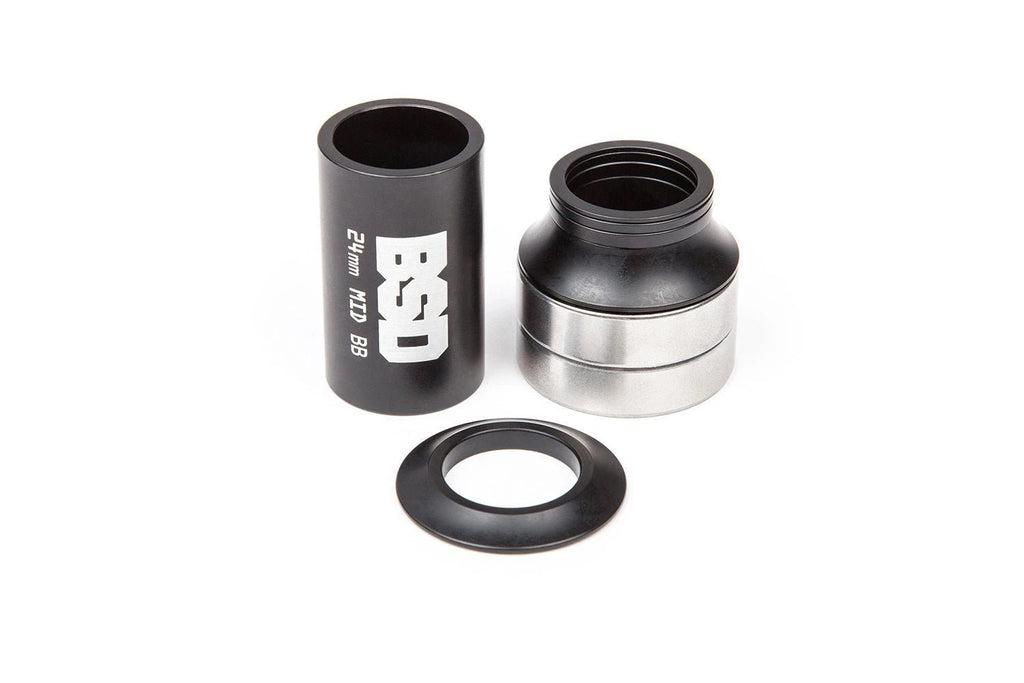 BSD BMX Substance Bottom Bracket XL 24mm - Black - UrbanCycling.com