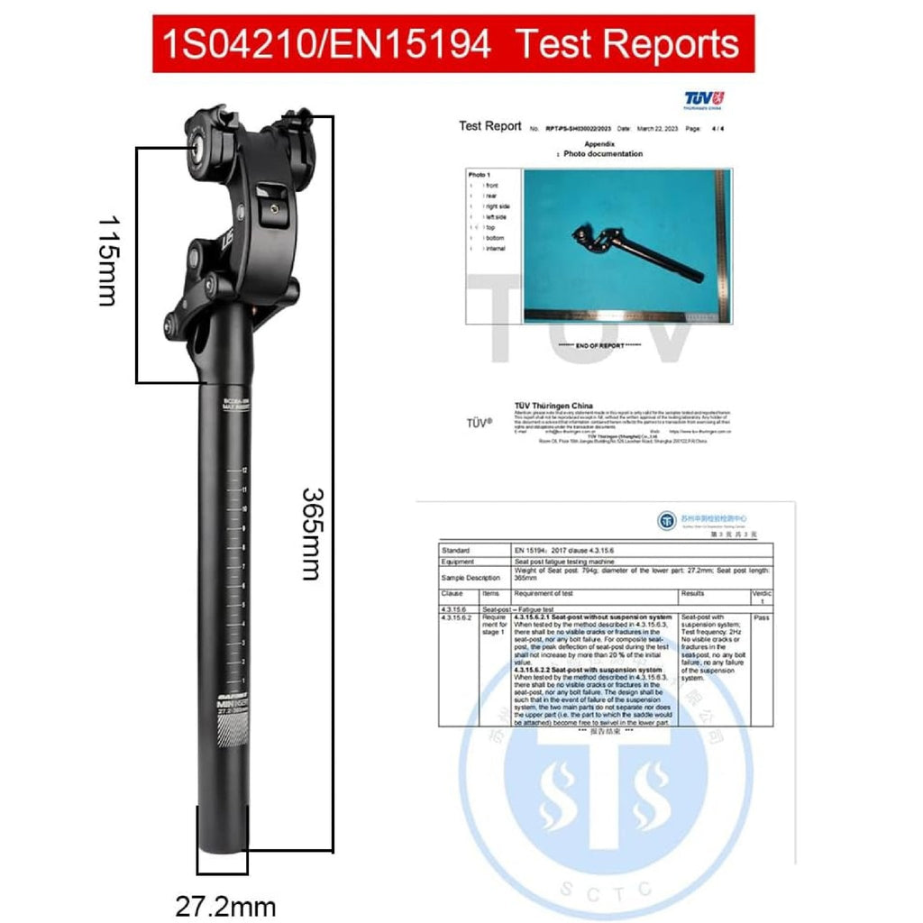 BumpStop Suspension Seat Post - UrbanCycling.com