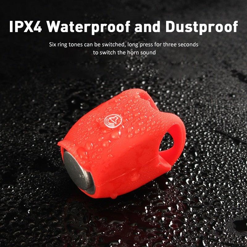 Chargeable Bicycle Bell 120db Waterproof Cycling Bike Bells Electric Horn Mini Portable Cycling Handlebar Bell Bike Tools Bicycle Bell With 3 Cute Sounds Waterproof Cycle Horn For Kids Road And Mountain Bike - UrbanCycling.com