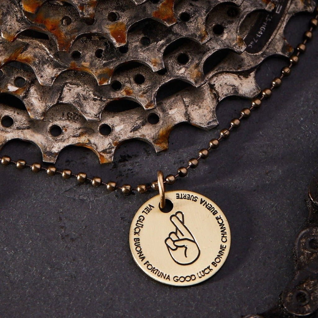 Charm Fingers Crossed - UrbanCycling.com