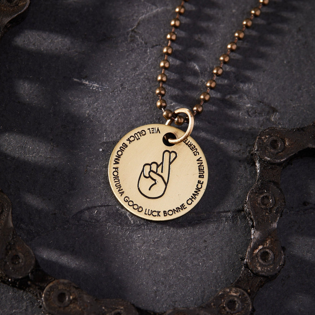 Charm Fingers Crossed - UrbanCycling.com