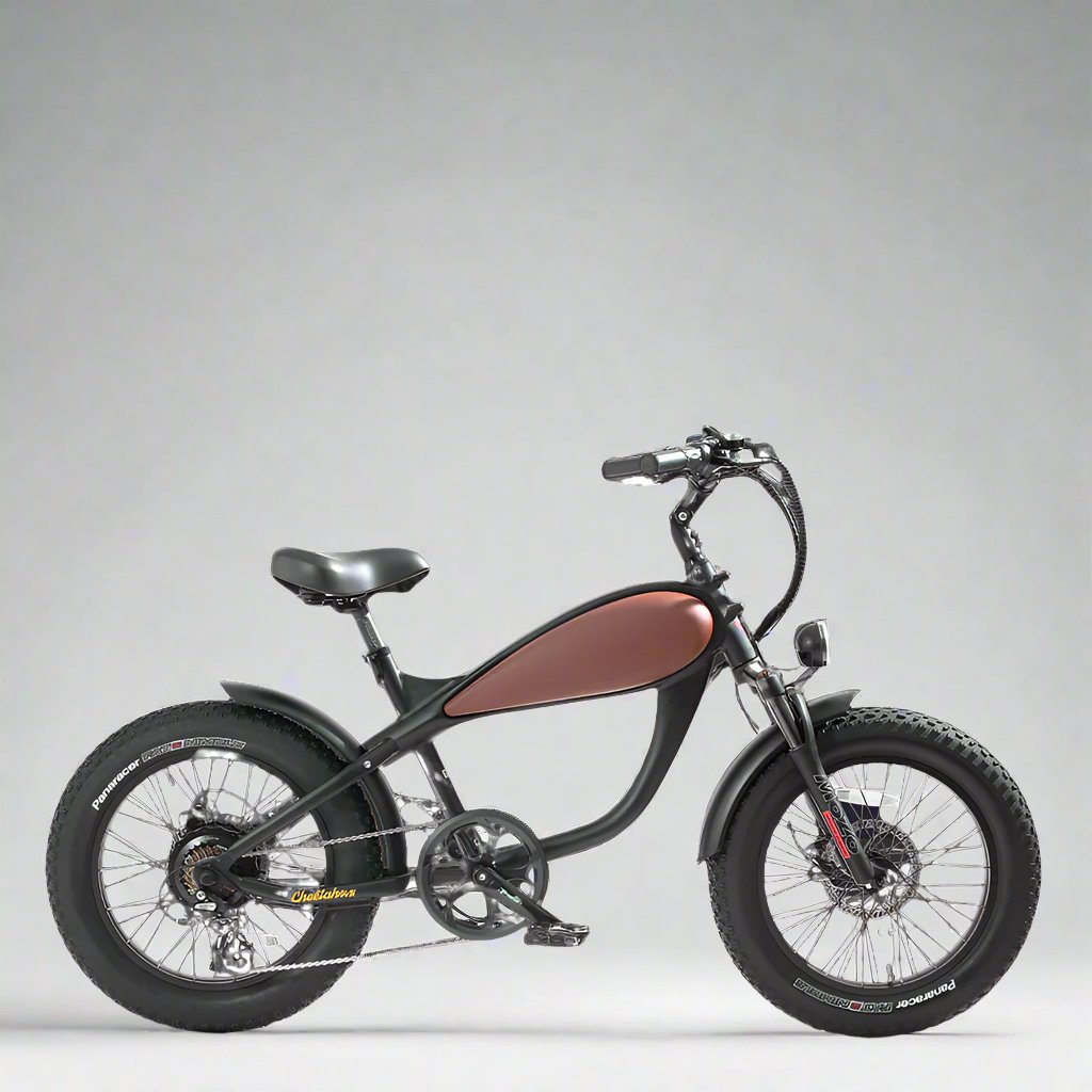 Cheetah Mini Cafe' Racer Ebike - UrbanCycling.com