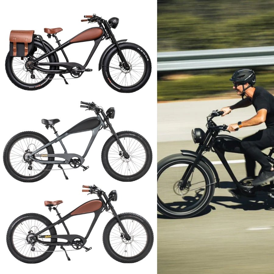 Cheetah OG Cafe' Racer Ebike - UrbanCycling.com