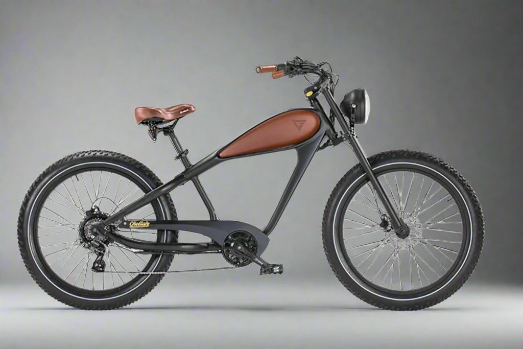 Cheetah Plus Cafe' Racer Ebike - UrbanCycling.com