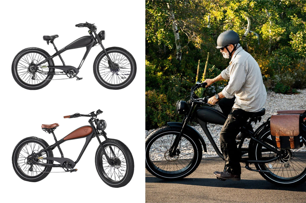 Cheetah Plus Cafe' Racer Ebike - UrbanCycling.com