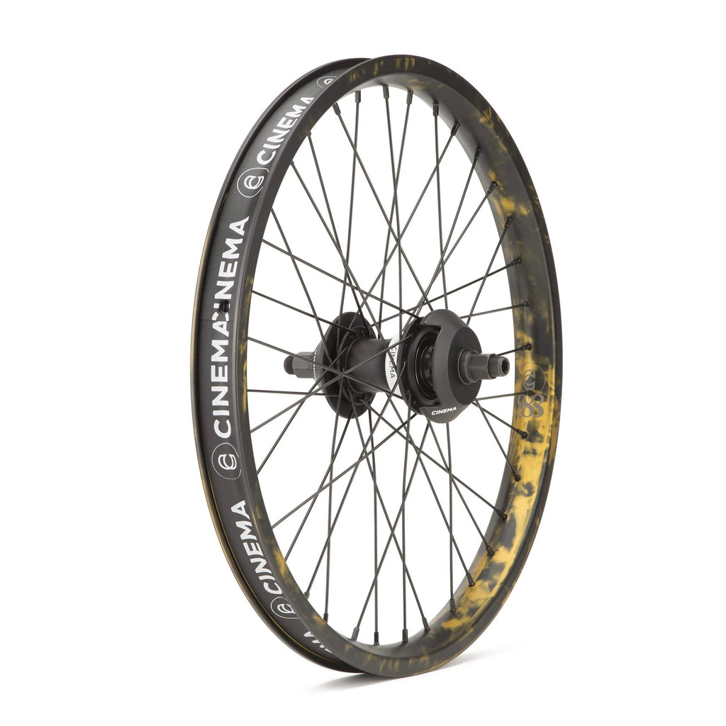 Cinema BMX FX2 888 CK Edition Freecoaster RHD Rear Wheel - Smoked Gold - UrbanCycling.com